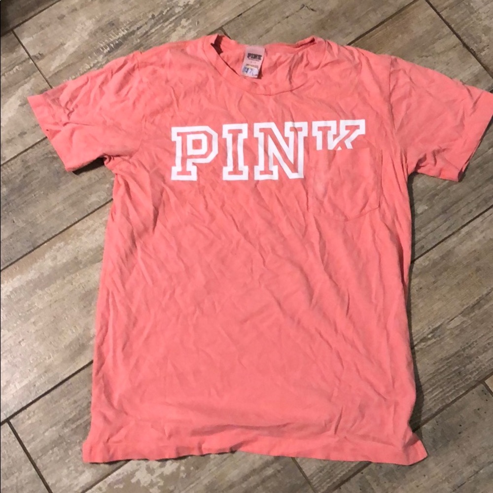Women’s PINK oversized t-shirt - coral